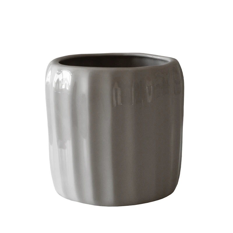 Ease Krukke 13,5x14 cm, Shiny Mole