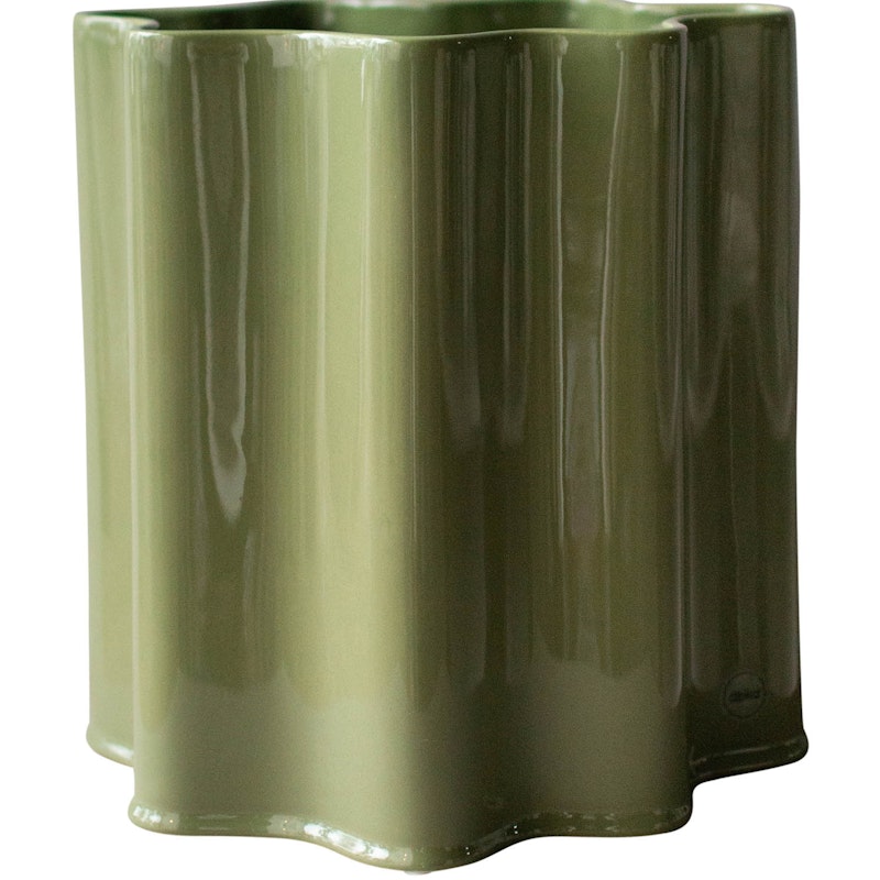 Filter Krukke 28 cm, Shiny Green