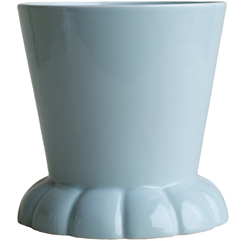 FLORA Pot light blue Krukke