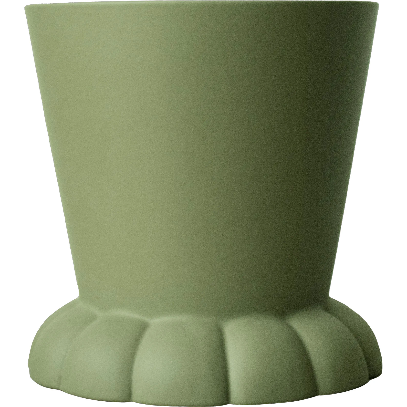 Dbkd Flora Pot Green Krukke - Krukker Keramik Gr&oslash;n - 20240401GR