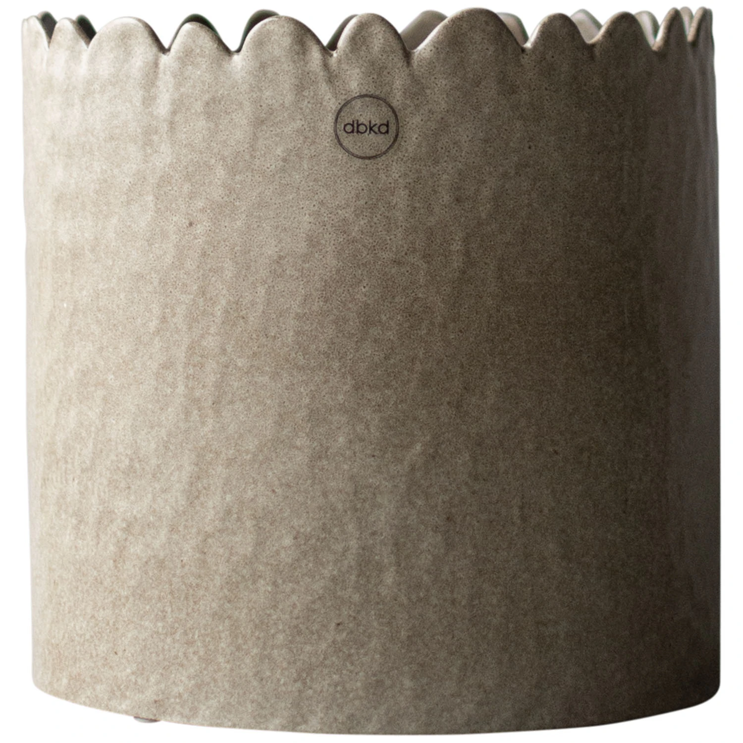 Dbkd Flowery Krukke &Oslash;20 Cm - Krukker Keramik Beige - 20240802BE