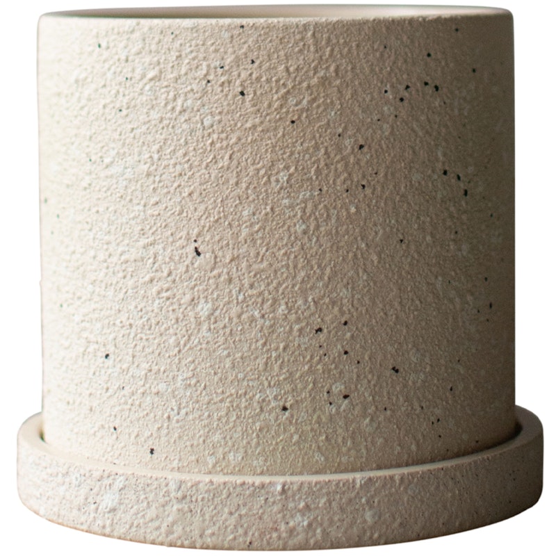 Grow structure Krukke Med Underkop 13 cm, Creme