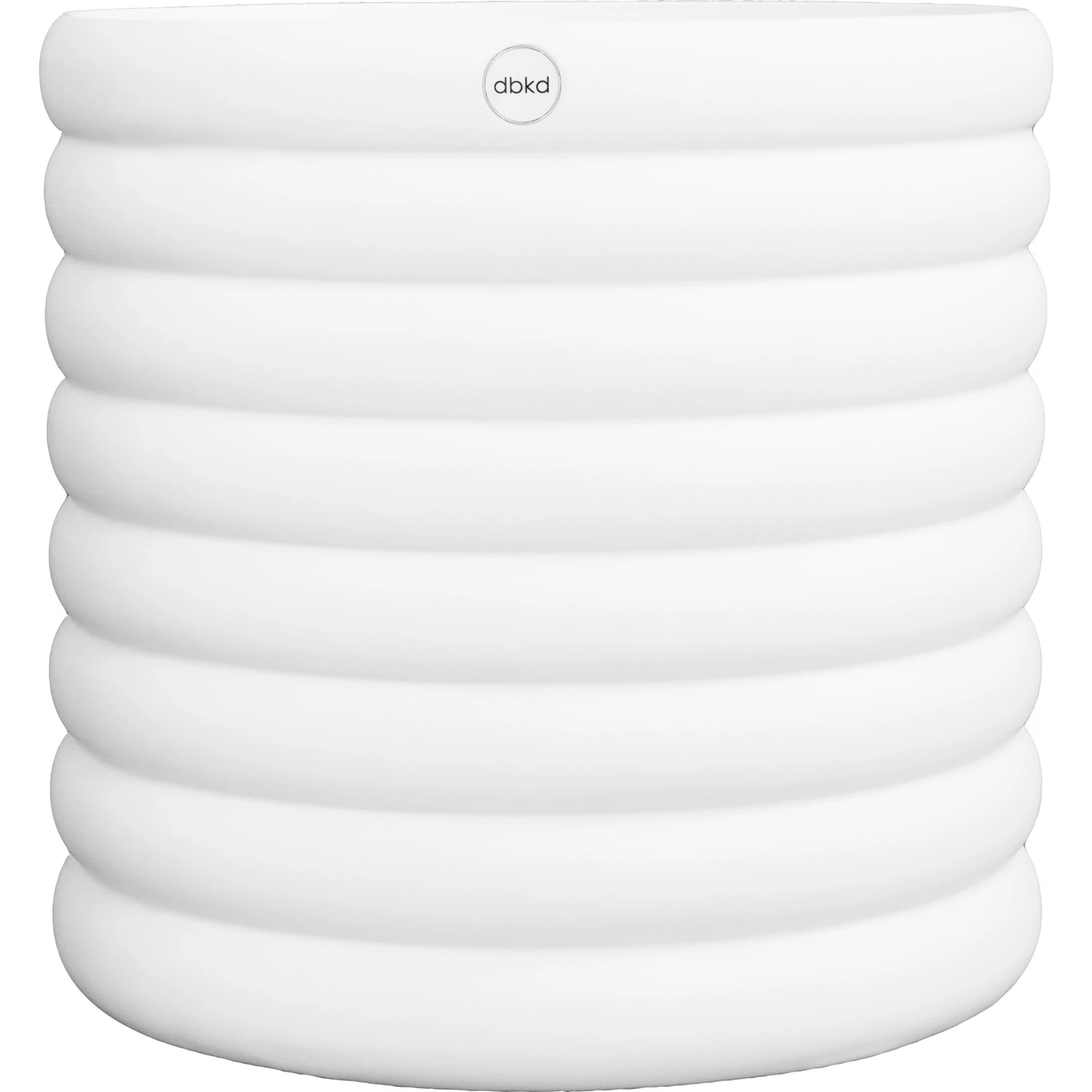 Dbkd Mud Krukke Xl 27 Cm - Krukker Keramik Hvid - 20190401w