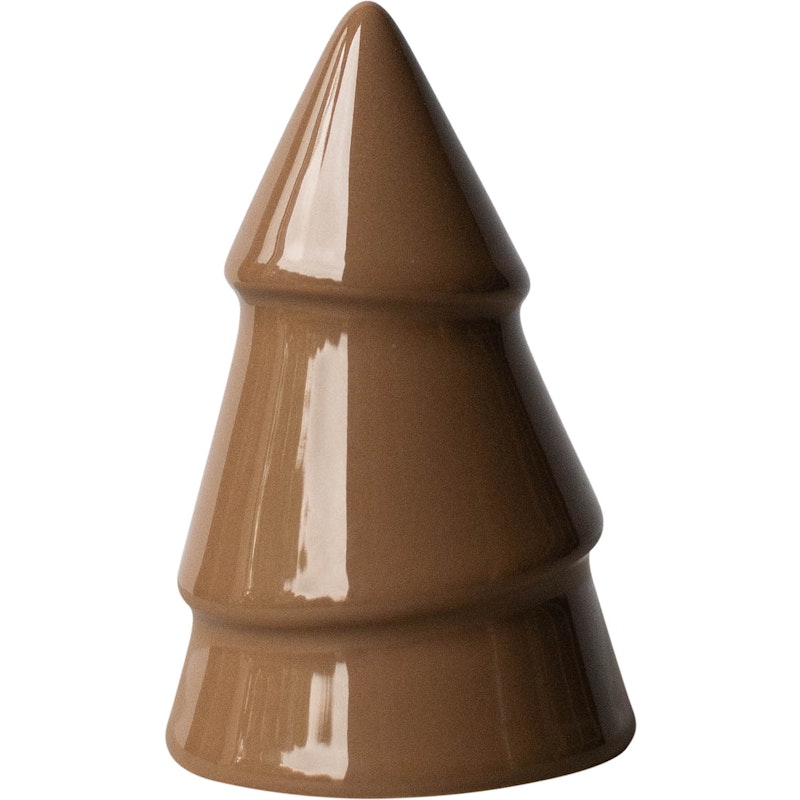 Narrow Juledekoration Mole 11 cm, Shiny Nougat