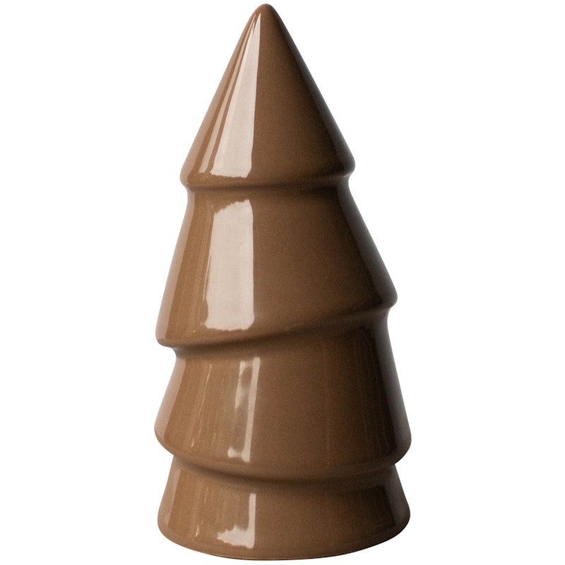 Narrow Juledekoration Mole 14 cm, Shiny Nougat