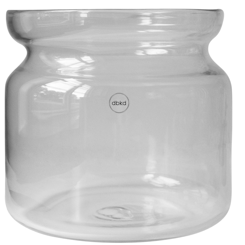 Neck Vase Extra Small, Klar