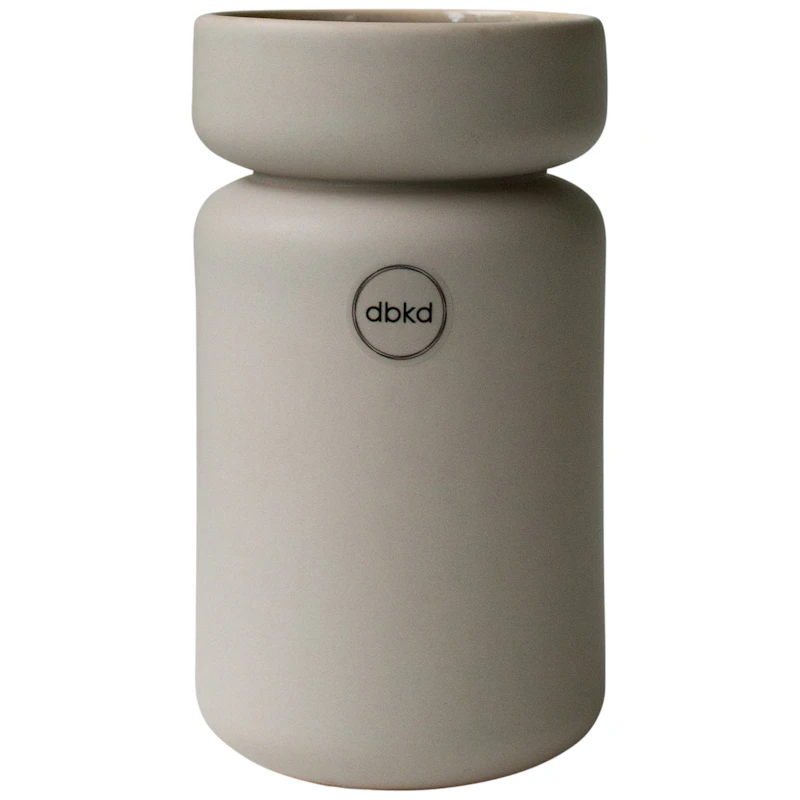 Neck Vase Medium, Muldvarpefarvet