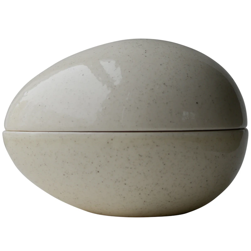 Nest Beige Dot Decoration /Bowl Påskedekoration / Skål, Vanilje