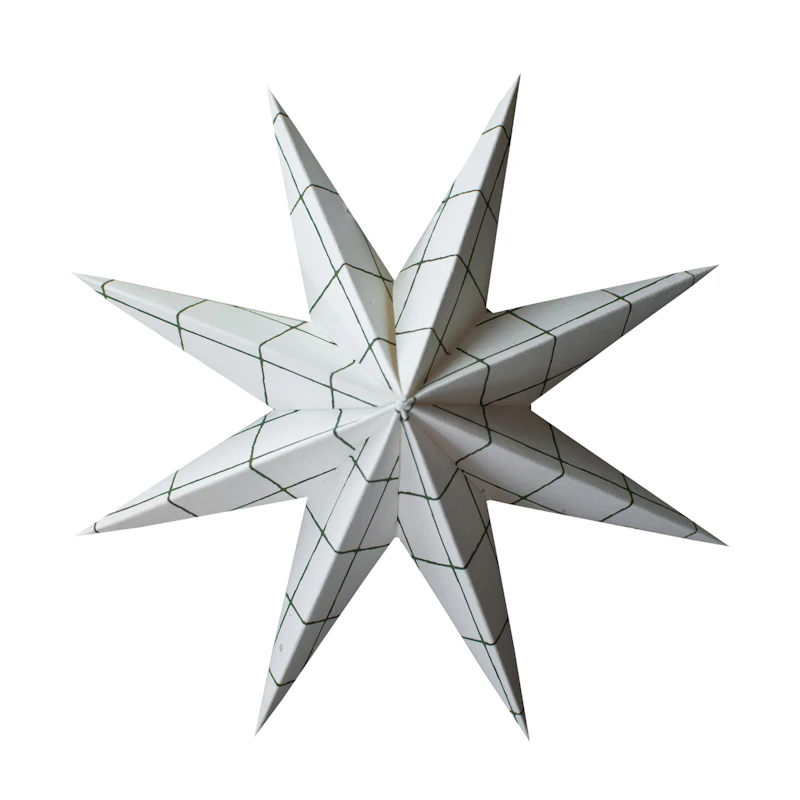 Paper Julestjerne Medium, Square White