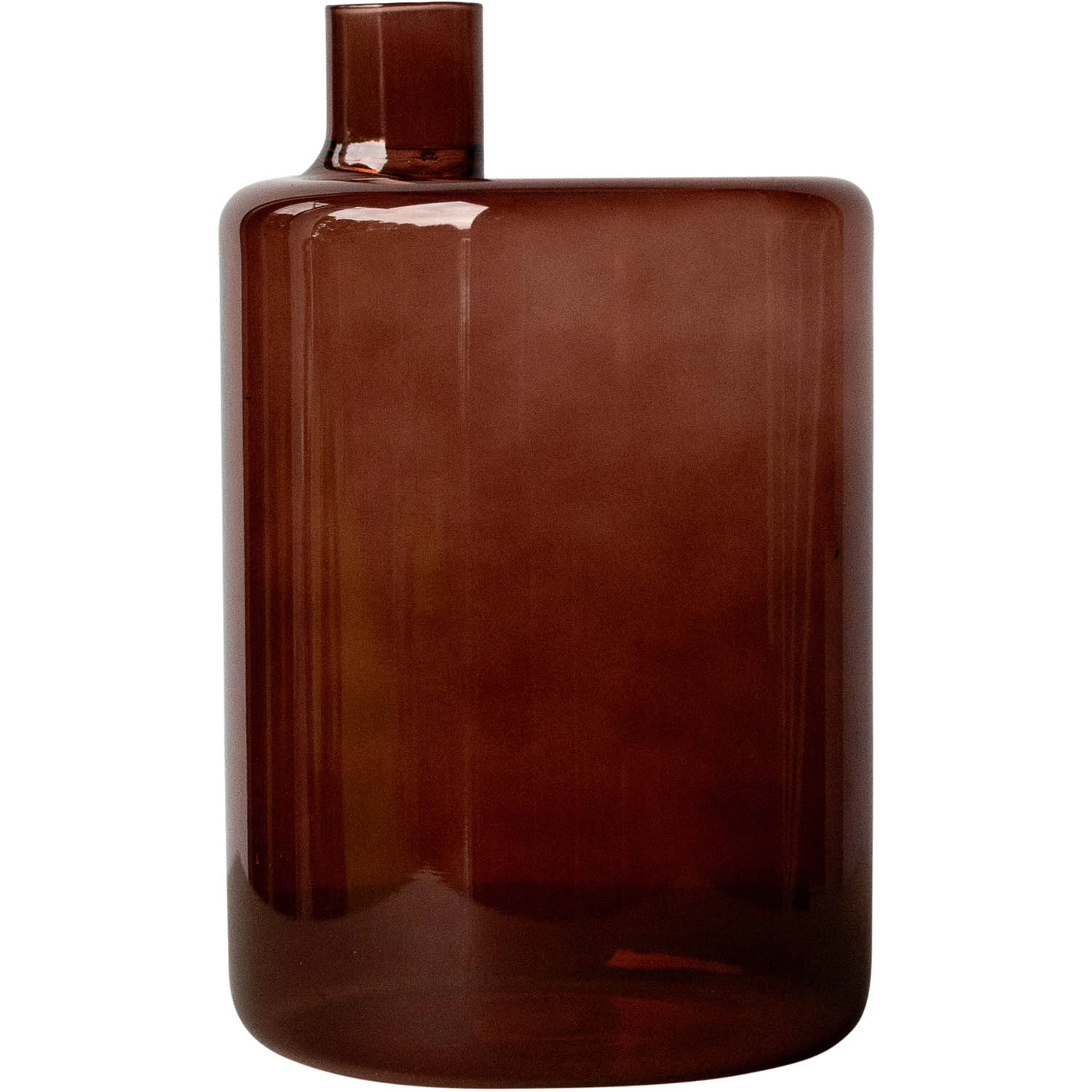 Dbkd Pipe Vase 21 Cm M&oslash;rke - Vaser Glas R&oslash;d - 20221403DR