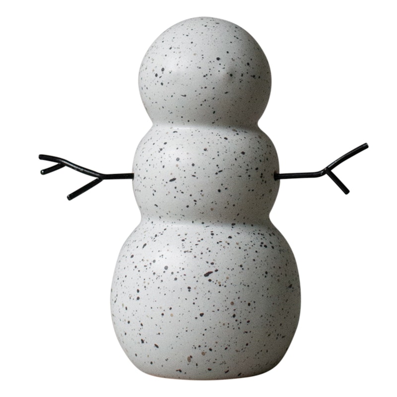 Snowman Juledekoration 11 cm, Mole Dot