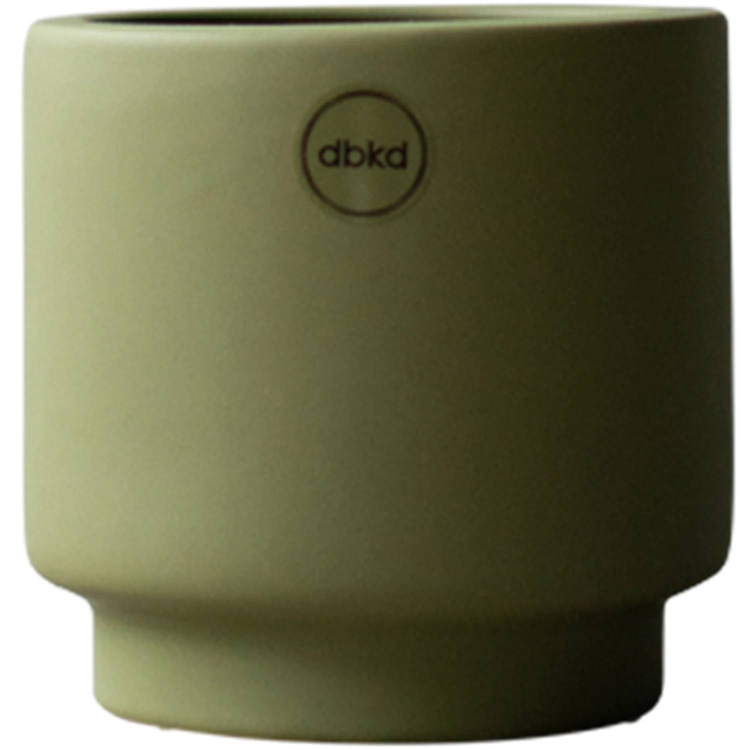 Dbkd Solid Krukke 10 Cm - Krukker Keramik Gr&oslash;n - 20160003GR