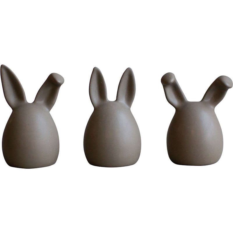 Triplets Easter Decoration 3-Pack Påskedekoration 3-pak, Dust