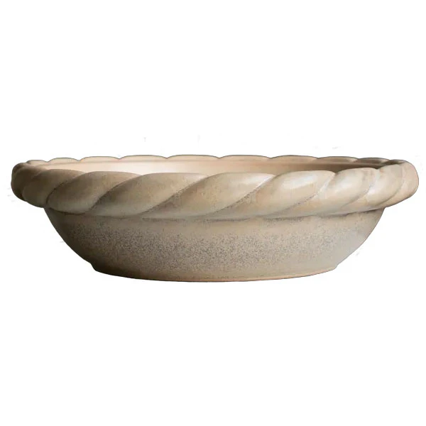 Dbkd Twine Serveringsfad 40 Cm - Serveringssk&aring;le Keramik Beige - 20230605BE