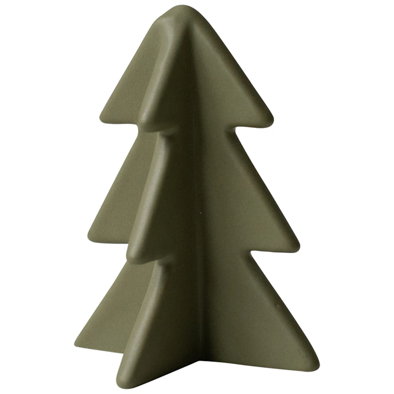 Winter Tree Dekoration 8 cm, Grøn