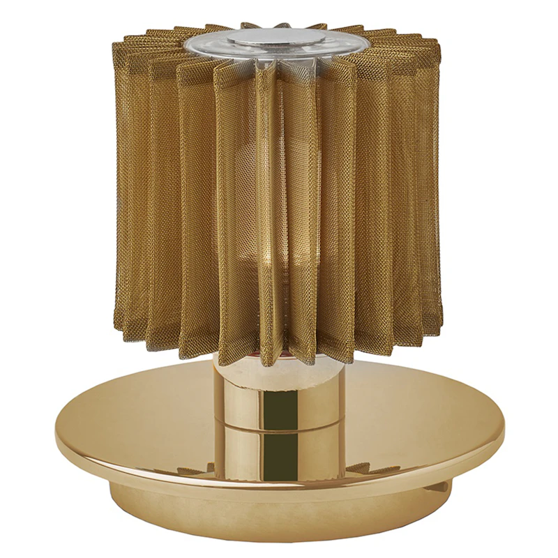 In The Sun Bordlampe Bærbar, Guld