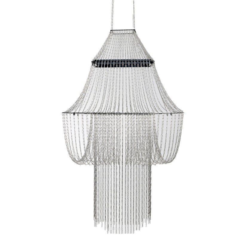 La Lampe C Lysekrone, Rustfrit Stål