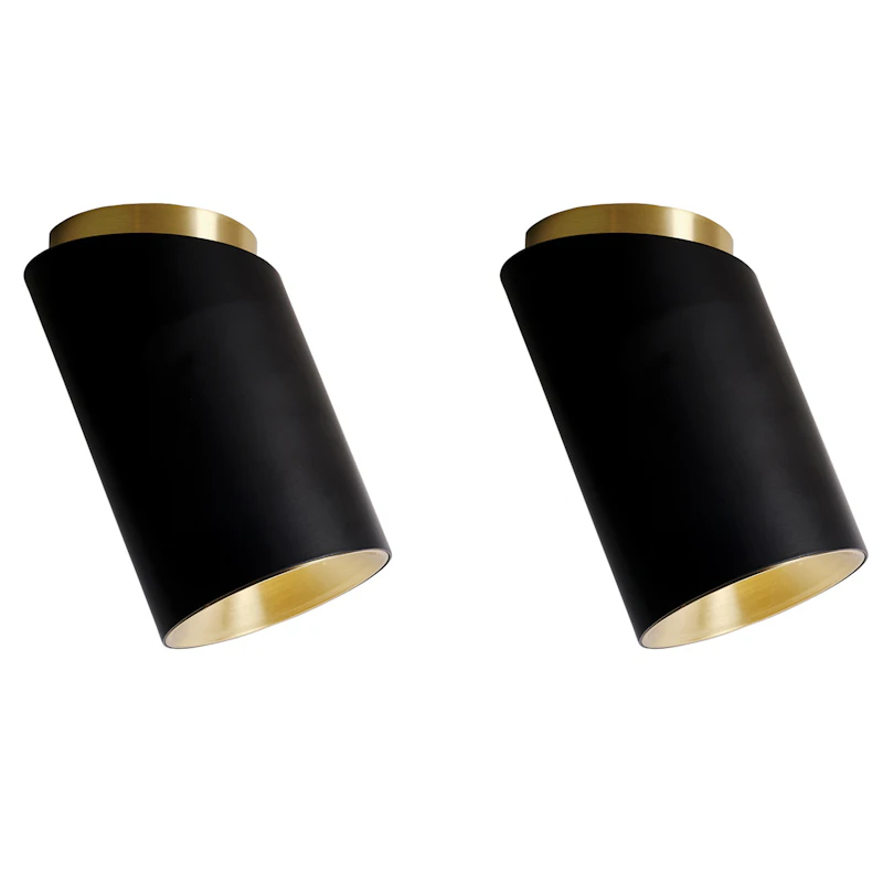 Tobo C85 Spotlight Diagonal 2-pak, Sort