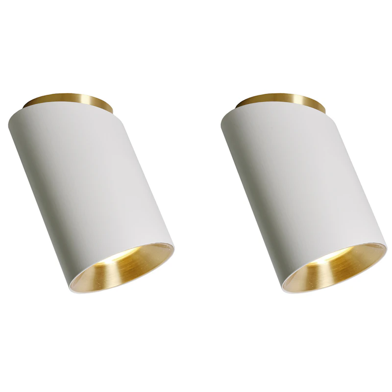 Tobo C85 Spotlight Diagonal 2-pak, Hvidt