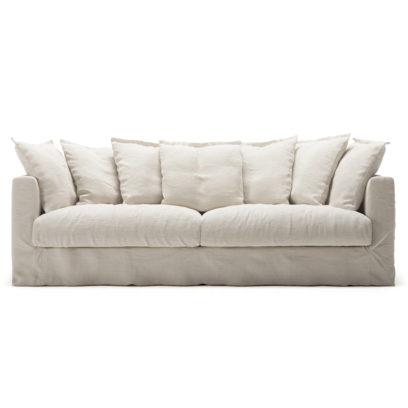 Betræk Til Le Grand Air 3-personers Sofa Hør, Creamy White