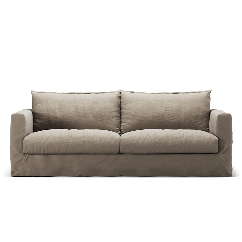 Betræk Til Le Grand Air Nou 3-personers Sofa Hør, Savage Linen