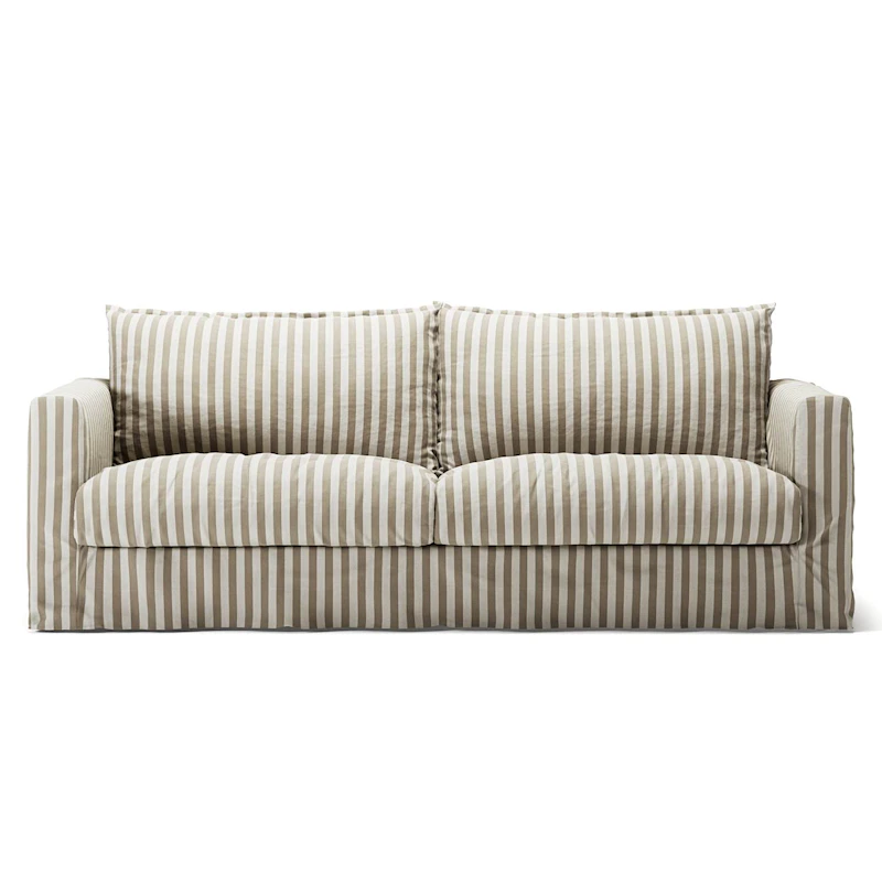 Betræk Til Le Grand Air Nou 3-personers Sofa Hør, Gentle Ribbon