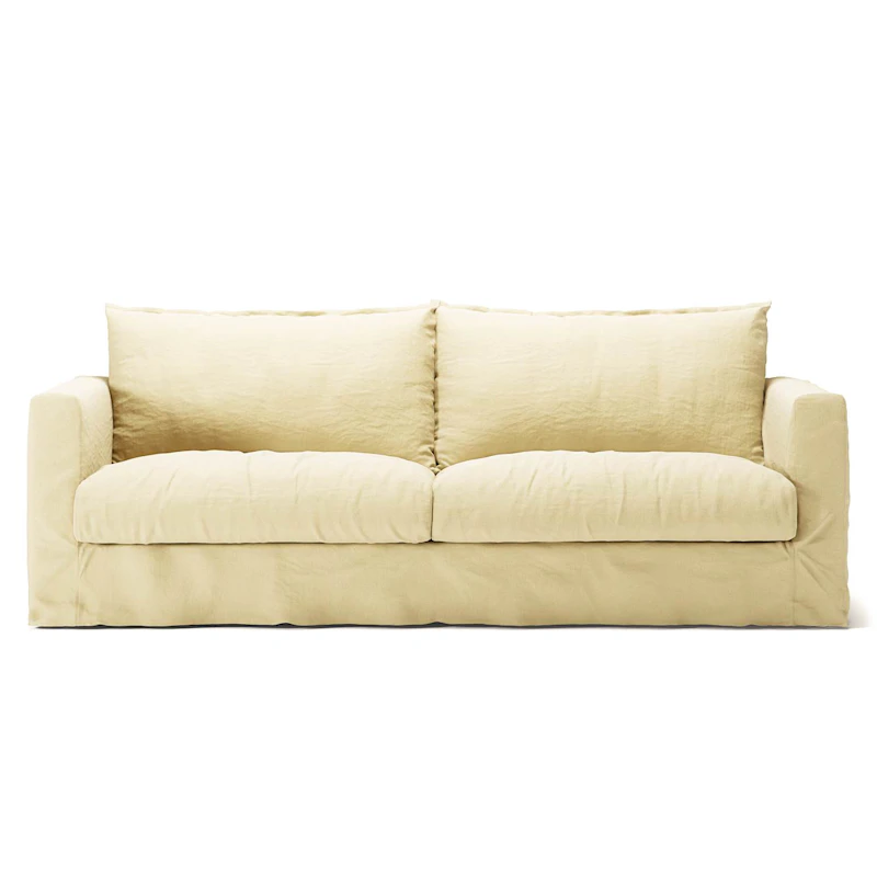 Betræk Til Le Grand Air Nou 3-personers Sofa Hør, Morning Glow