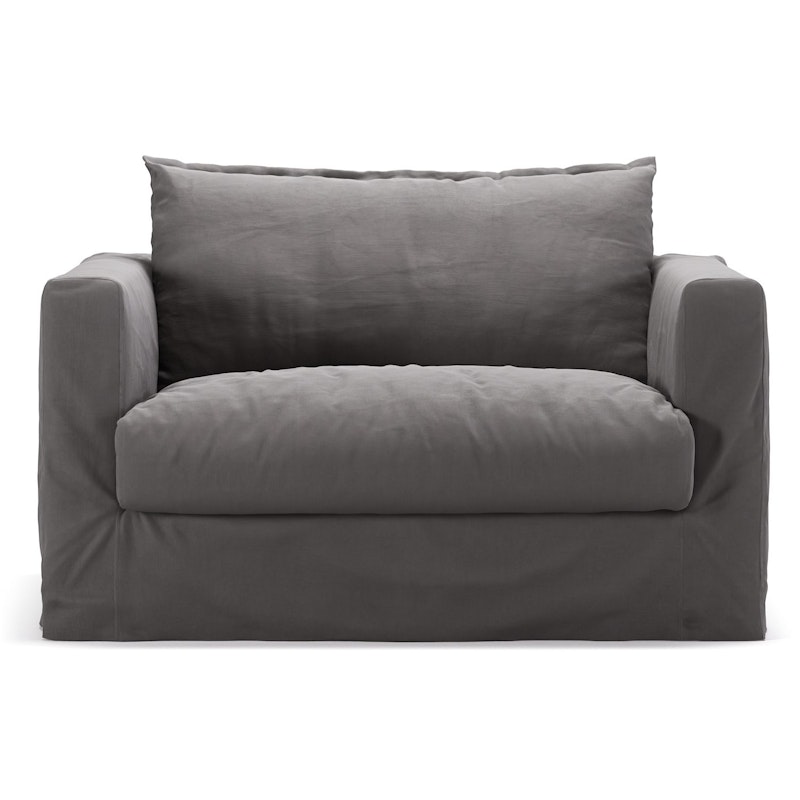 Betræk Til Le Grand Air Nou Love Seat Bomuld, Gråt