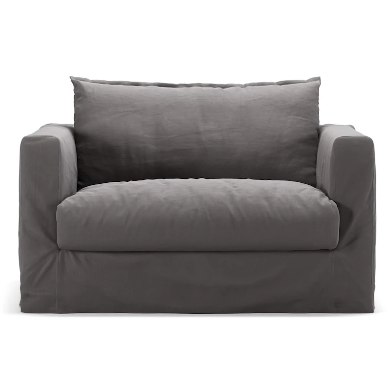 Betræk Til Le Grand Air Nou Love Seat Bomuld, Gråt
