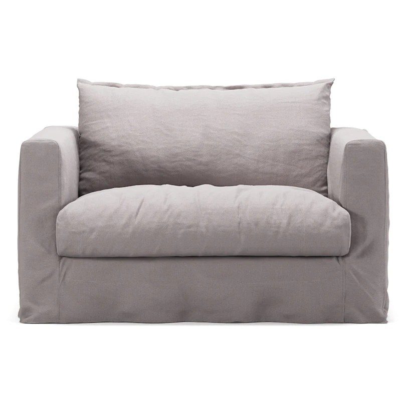 Betræk Til Le Grand Air Nou Love Seat Hør, Misty Grey