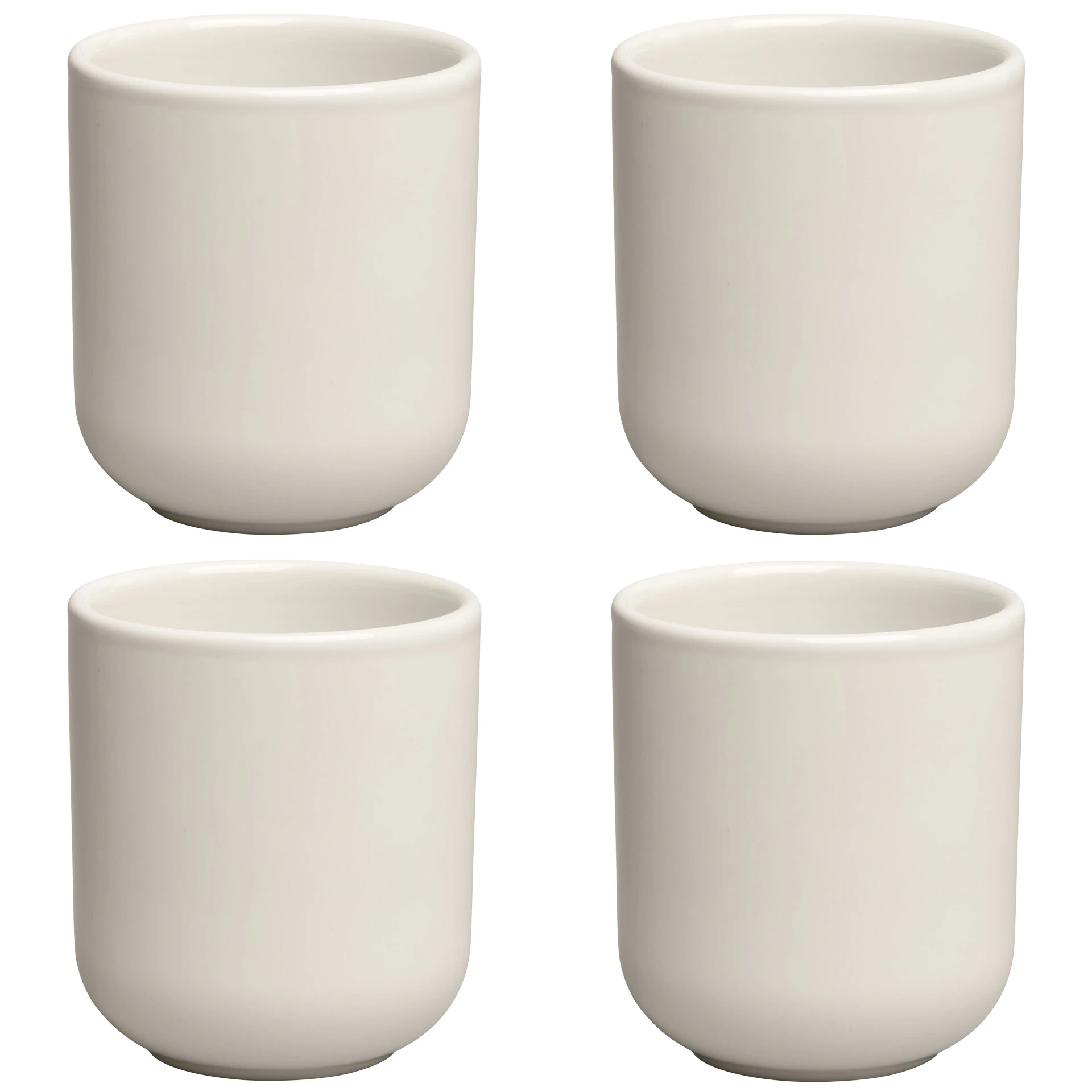 Decotique Bon Espressokop 4-pak Ivory - Espressokopper Stent&oslash;j Elfenben - 402151+402151+402151+402151