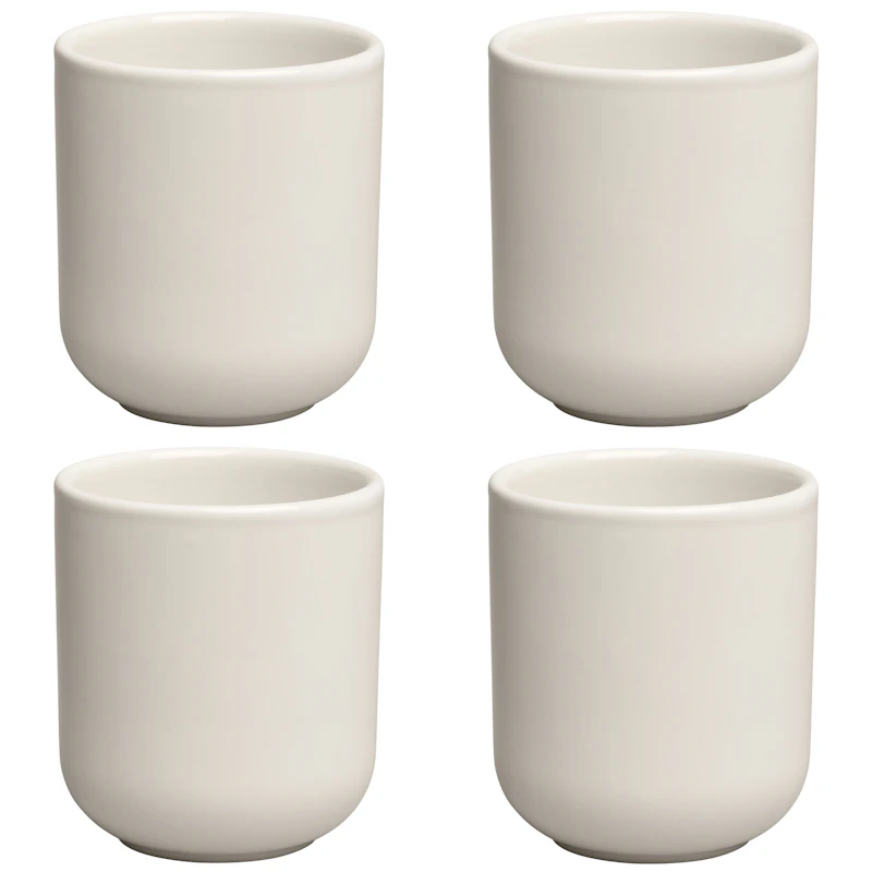 BON Espressokop 4-pak, Ivory