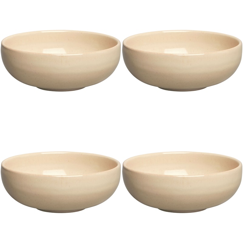 BON Skål 12 cm 4-pak, Beige