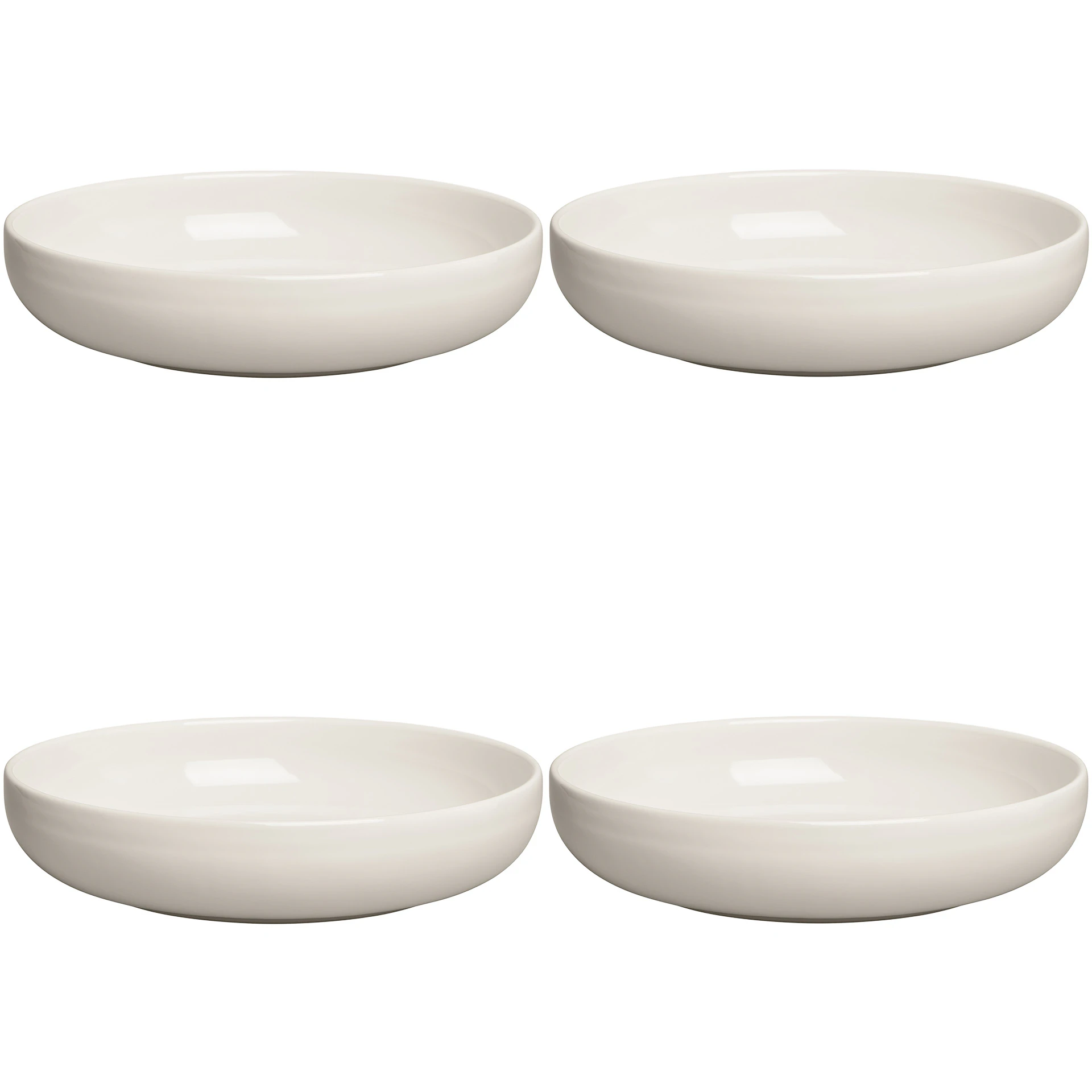 Decotique Bon Sk&aring;l 22 Cm 4-pak Ivory - Serveringssk&aring;le Stent&oslash;j Elfenben - 402142+402142+402142+402142