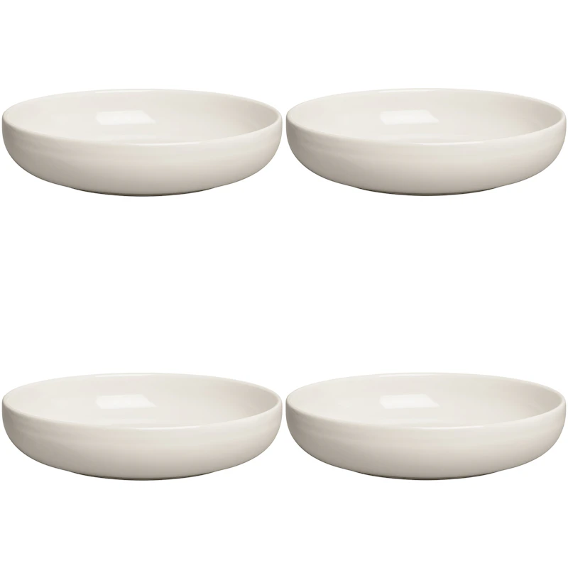 BON Skål 22 cm 4-pak, Ivory