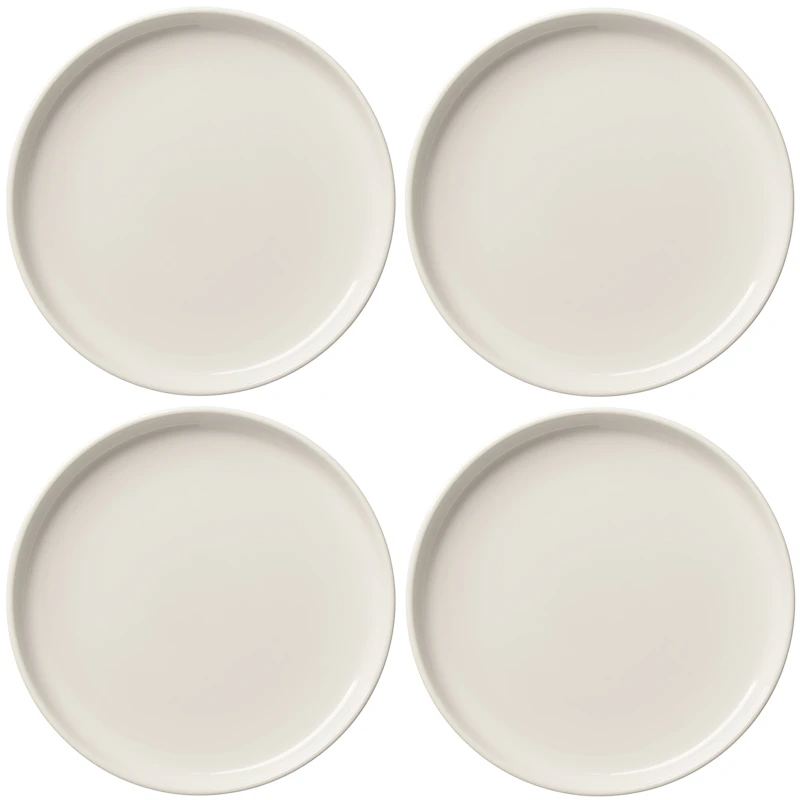 BON Tallerken 22 cm 4-pak, Ivory