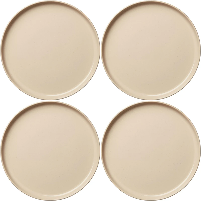 BON Tallerken 28 cm 4-pak, Beige