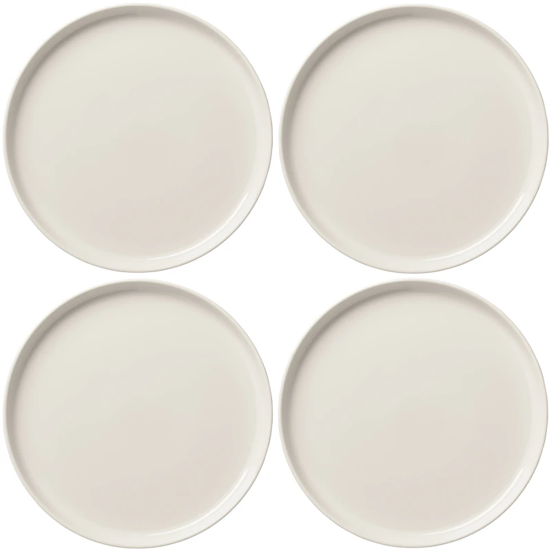 BON Tallerken 28 cm 4-pak, Ivory