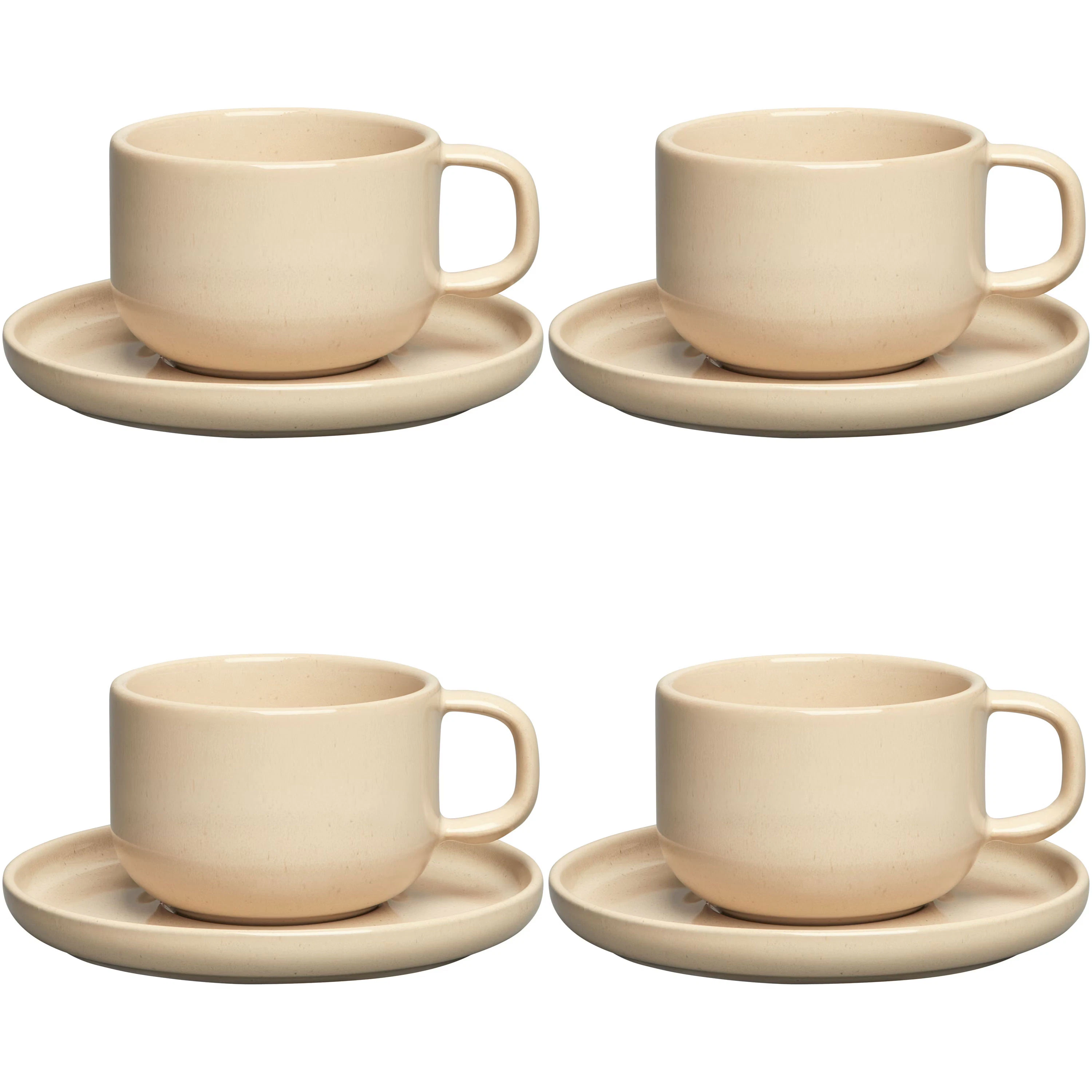 Decotique Bon Tekop 4-pak - Tekopper Stent&oslash;j Beige - 390029+390029+390029+390029