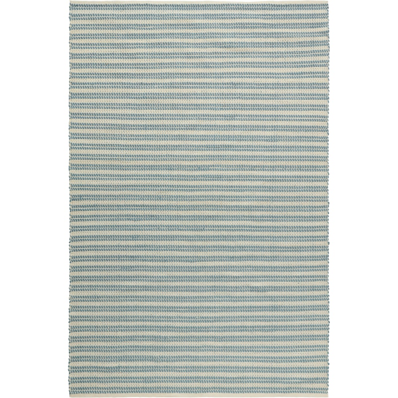 Dune Plastikmåtte 200x300 cm, Dusty Blue / Off-white