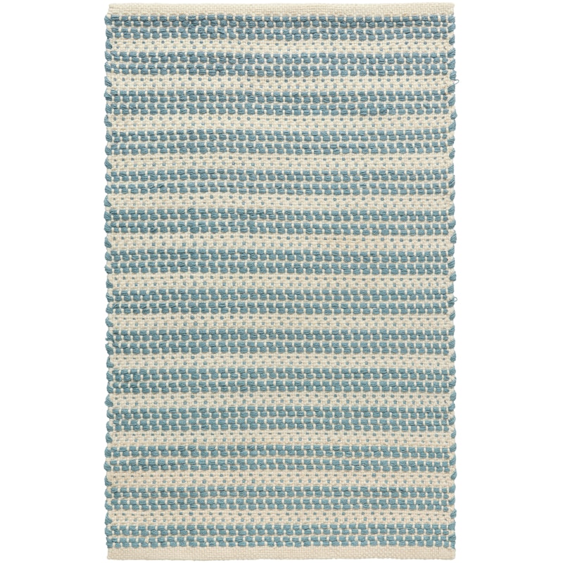 Dune Plastikmåtte 60x90 cm, Dusty Blue / Off-white