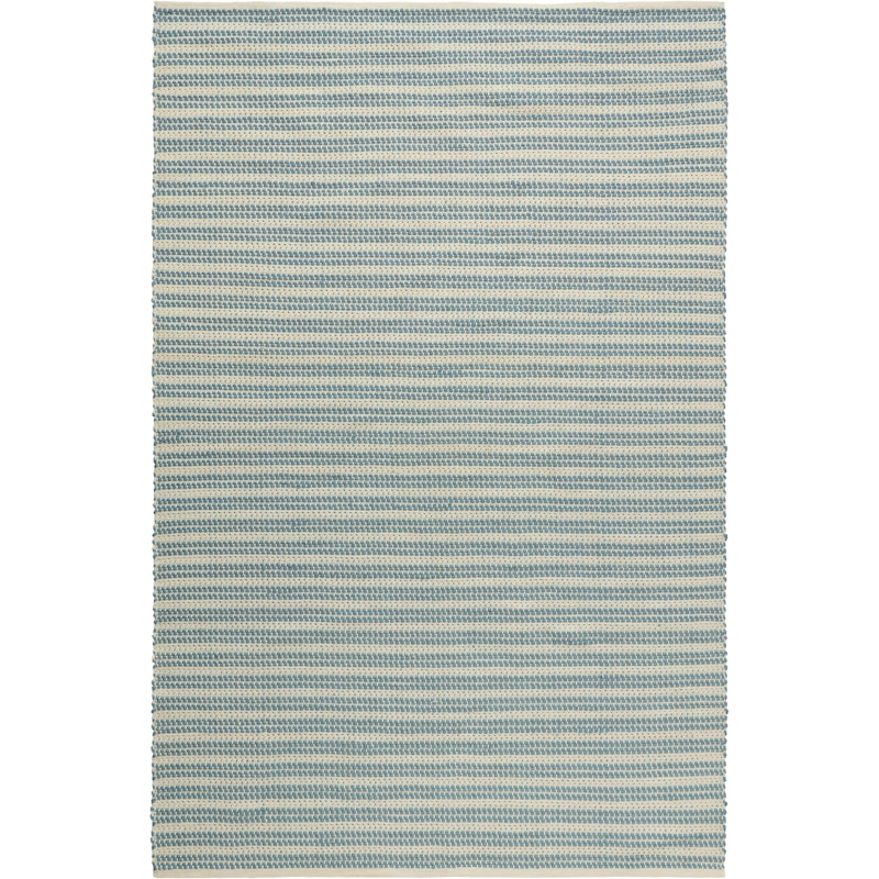 Dune Tæppe Genanvendt PET 200x300 cm, Dusty Blue / Off-white