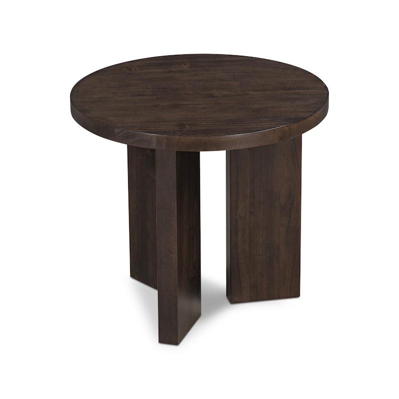 Eden Sidebord 50 cm, Mørkt Egetræ