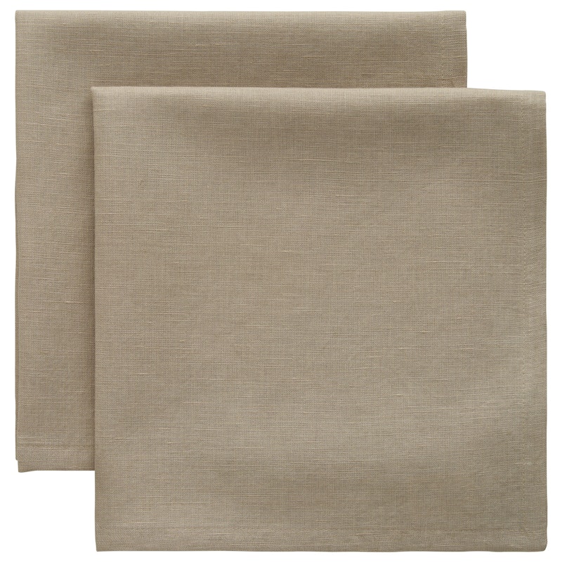 Florence Serviet 45x45 cm 2-pak, Beige