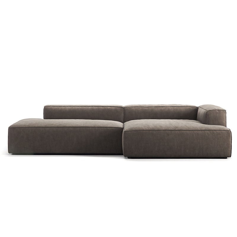 Grand 2,5-Personers Sofa åben ende Venstre, Mole Brown