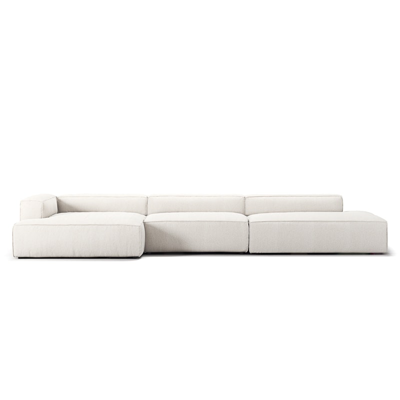 Grand 5-Personers Sofa åben ende Højre, Steam White