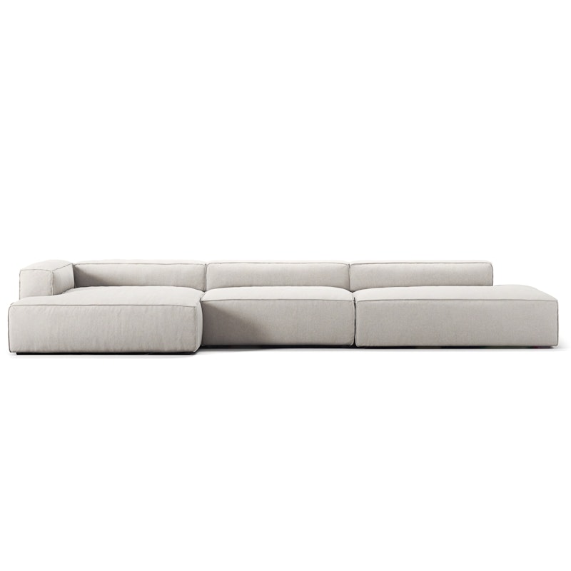 Grand 5-Personers Sofa åben ende Højre, Moon White