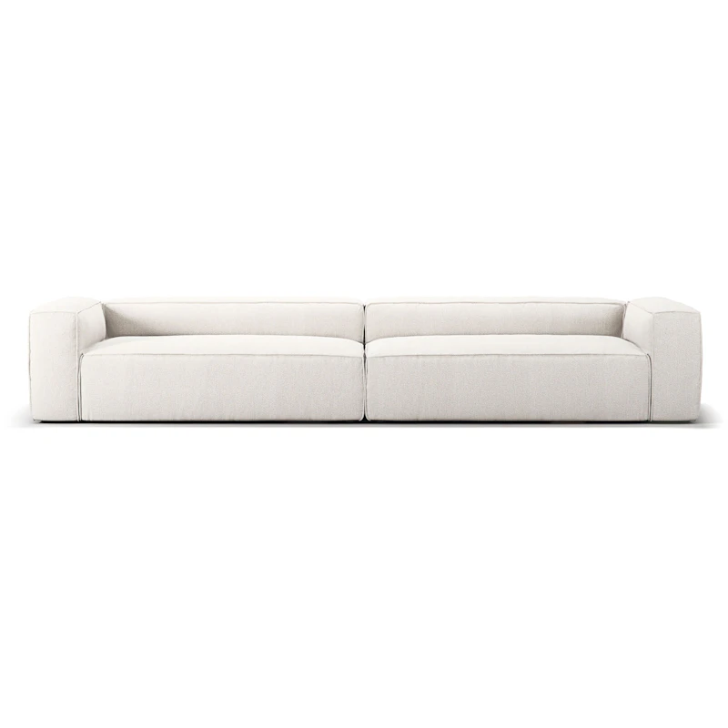 Grand 6-Personers Sofa, Steam White