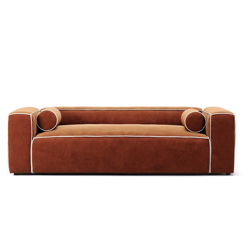 Grand Hue 2-Personers Sofa, Copper Glow / Moon White