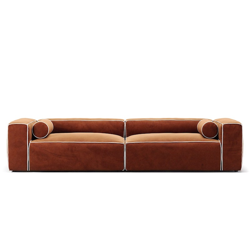 Grand Hue 4-Personers Sofa, Copper Glow / Moon White